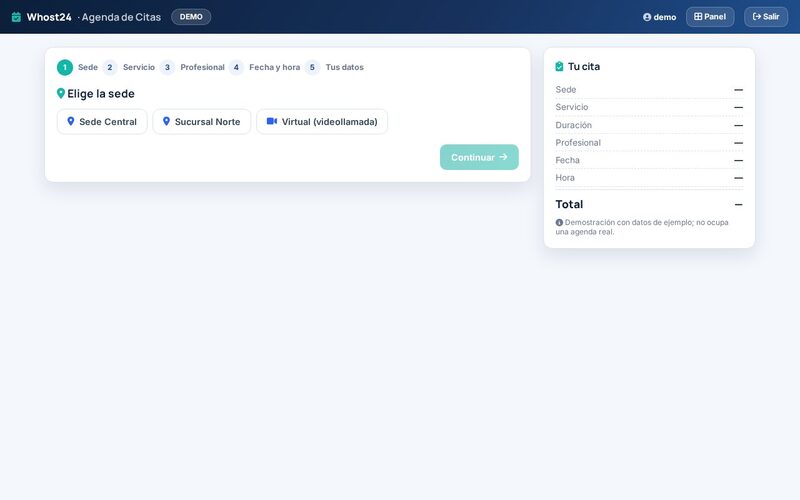 Microapp Agenda de Citas